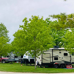 Spacious RV Sites at Beantown Campground