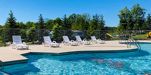 Heated Pool at Beantown Campground