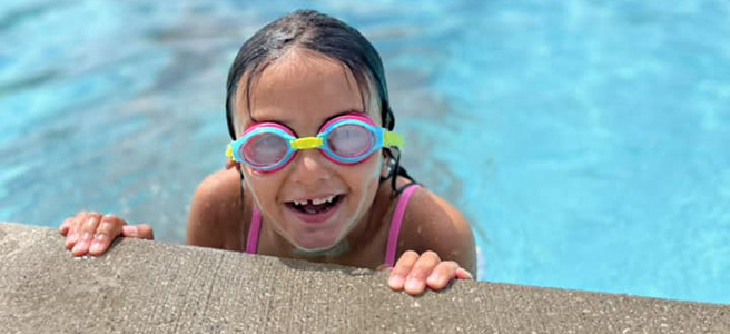 Families Love the Heated Beantown Campground Pool